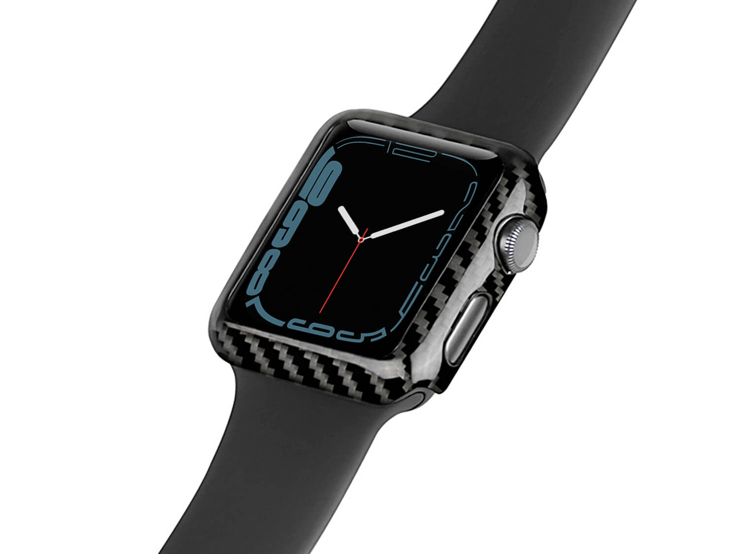 Carbon fiber apple store watch case 44mm