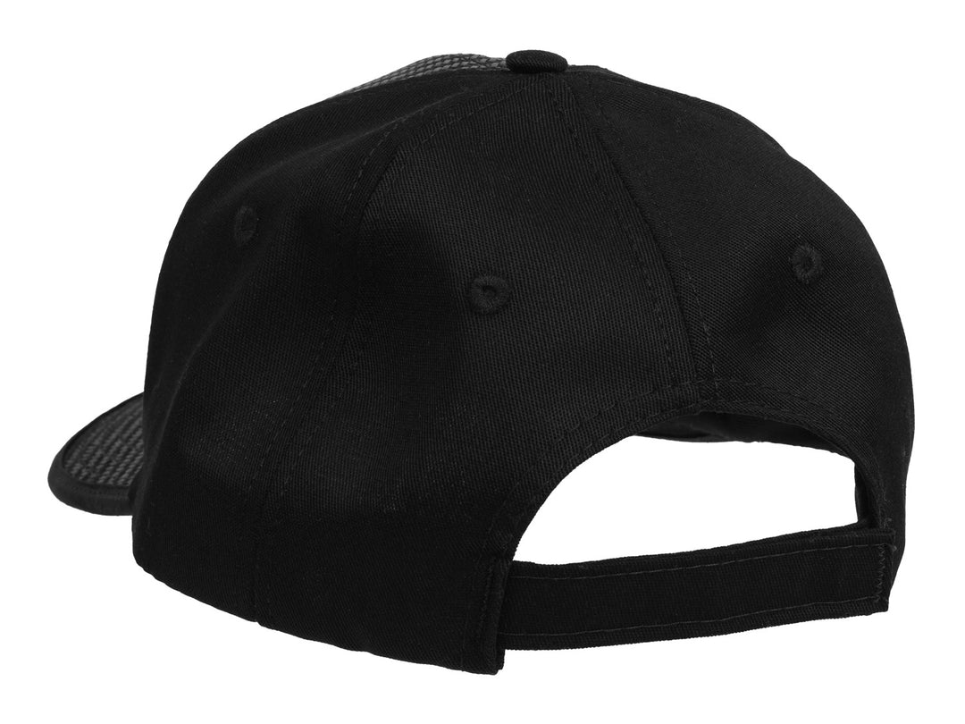 Carbon fiber baseball hat, back