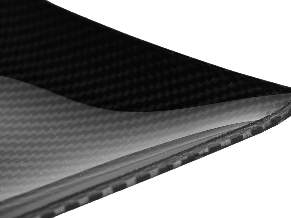 Dobreff Design carbon fiber square plate, up close