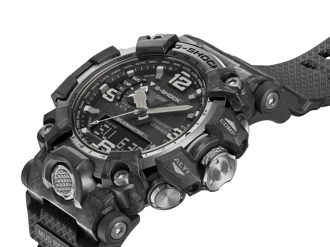 HOT Mudmaster G Shock Carbon Fiber Triple G Resist G-SHOCK