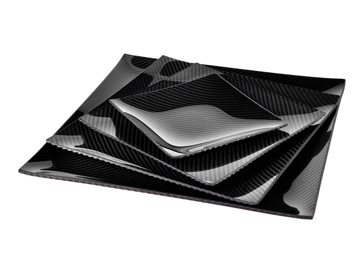 Dobreff Design carbon fiber square plate, all 4 sizes turned
