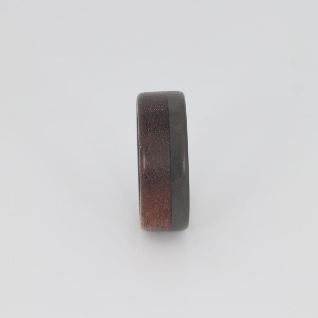 Craftsman 70/30 Carbon Fiber & Walnut Wood Ring 360 video