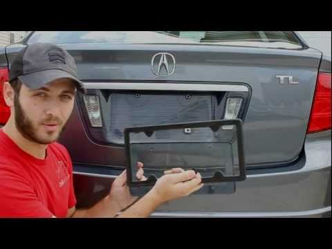 TagArmur Carbon Fiber License Plate Frame - Gloss Finish